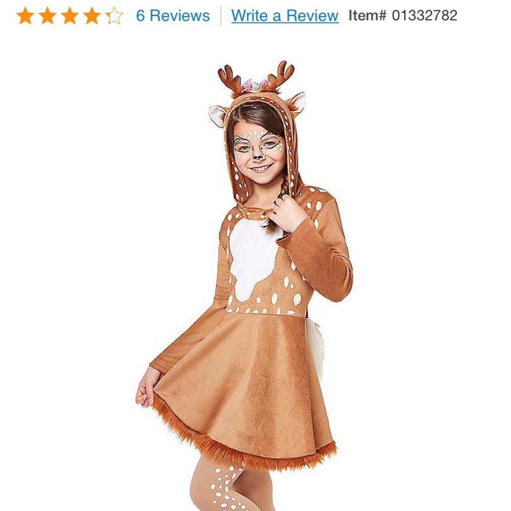 Kids Deer Costume